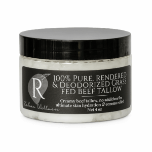 100% Organic Rendered & Deodorized Grass Fed Beef Tallow